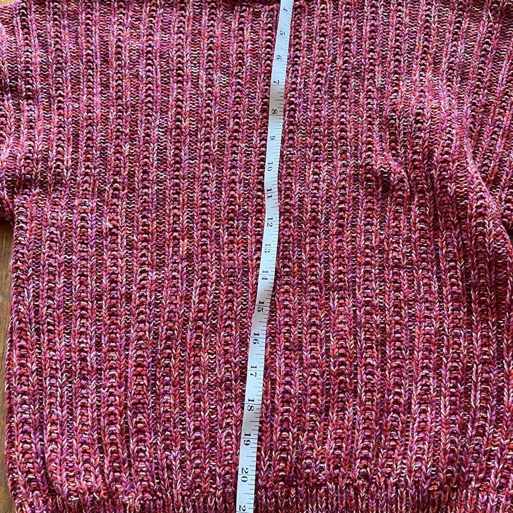 Universal Thread Marled Ribbed Cropped Sweater, P… - image 7